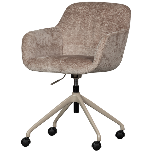 MORROS OFFICE CHAIR CHENILLE TAUPE