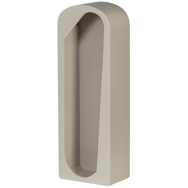 NOAM WALL DECO OBLONG WOOD DUST 15x70x24CM
