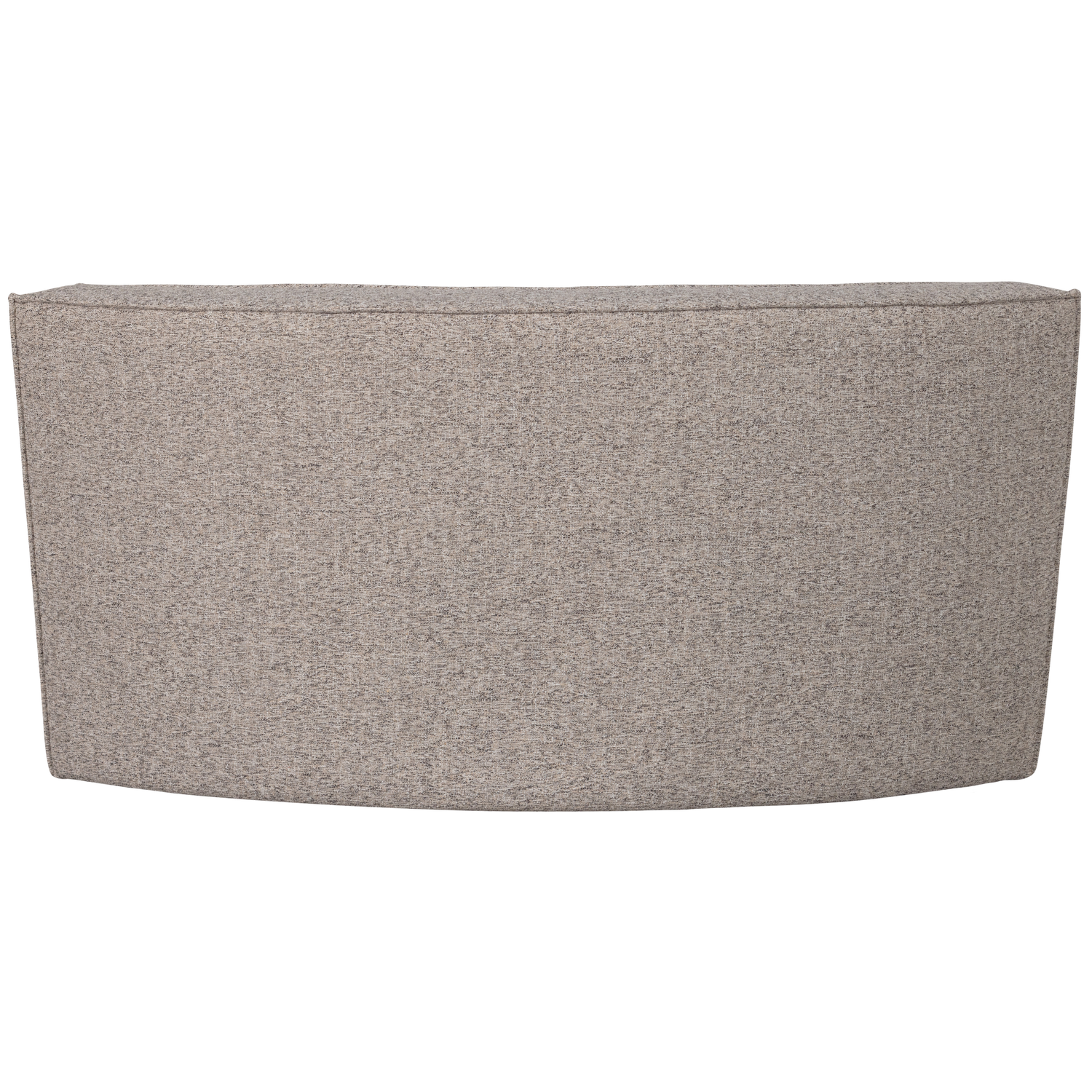 EUROPA 2-SEATER DINING BENCH WOVEN FABRIC SAND MELANGE