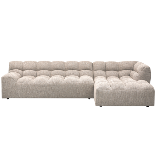 ALLURE CHAISE LONGUE RIGHT WOVEN NATURAL MELANGE
