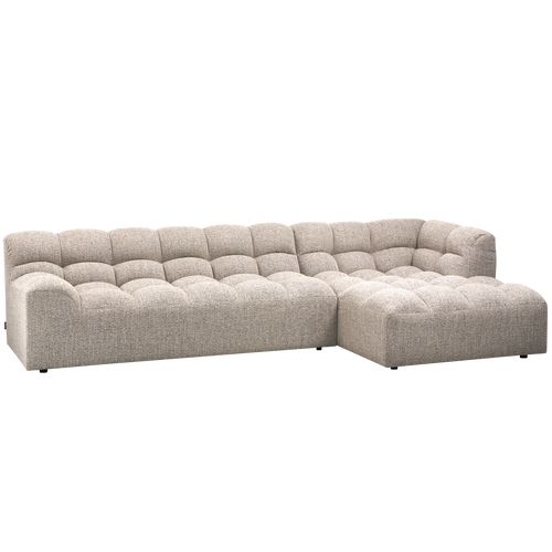 ALLURE CHAISE LONGUE RIGHT WOVEN NATURAL MELANGE