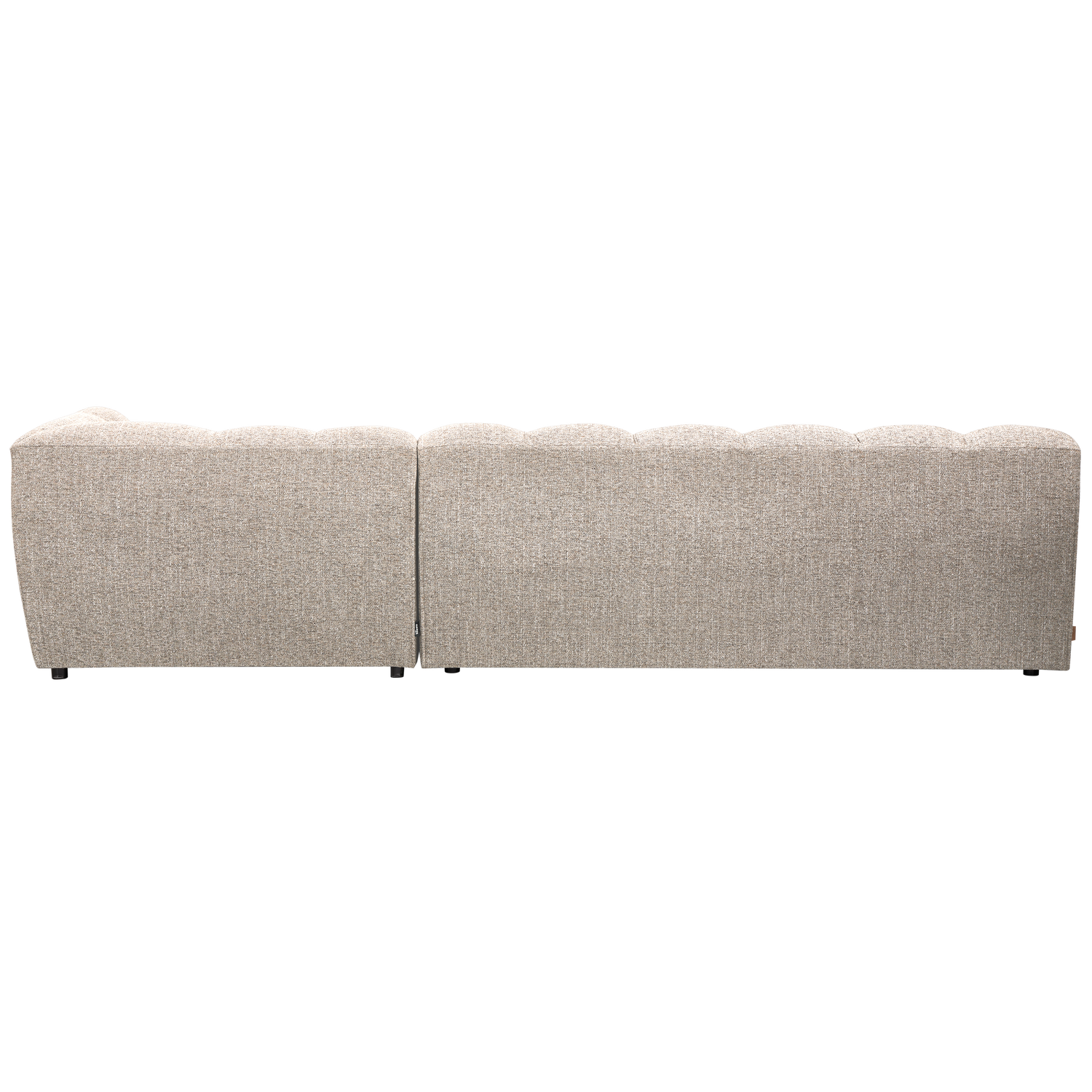ALLURE CHAISE LONGUE RIGHT WOVEN NATURAL MELANGE