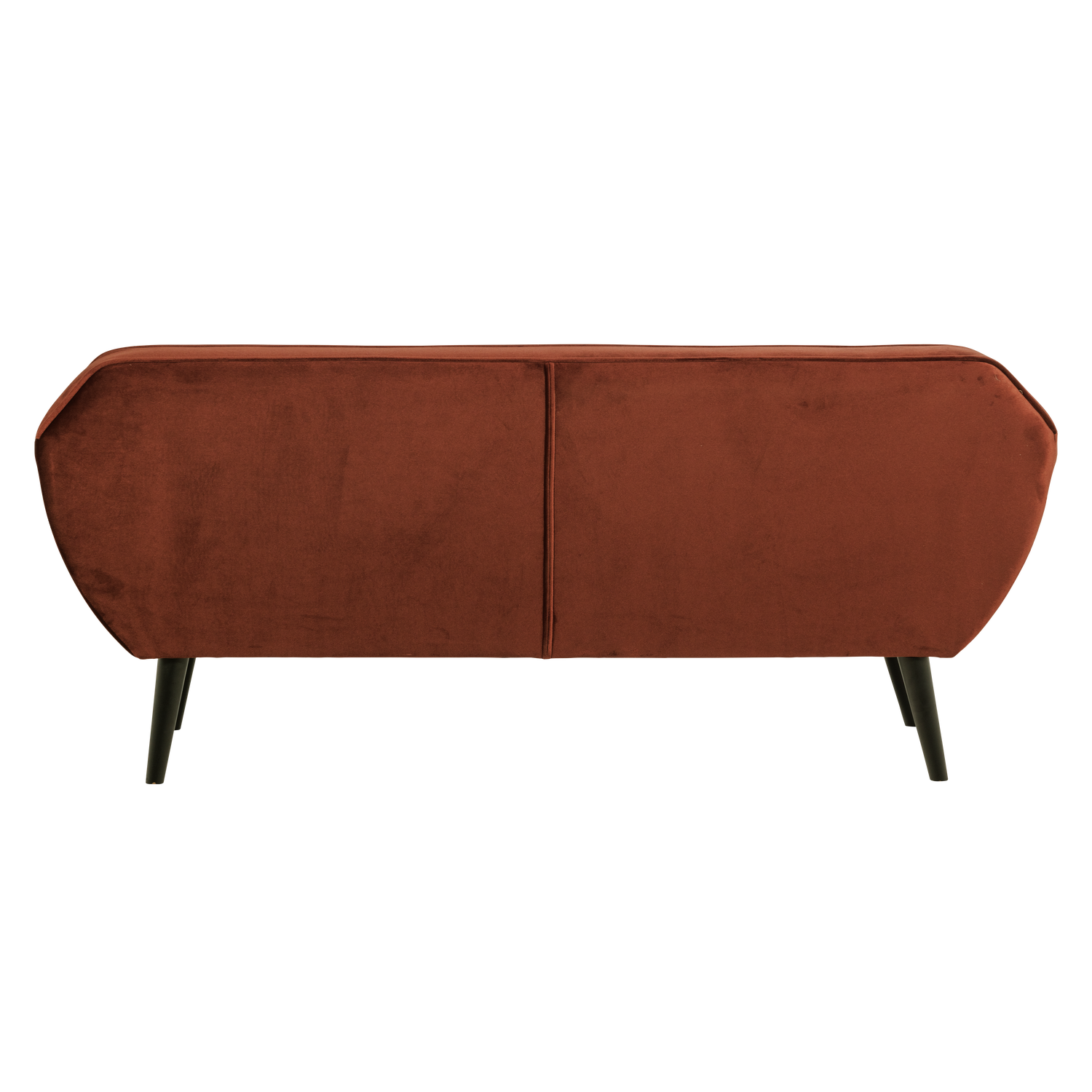 ROCCO SOFA187 CM VELVET RUST BROWN