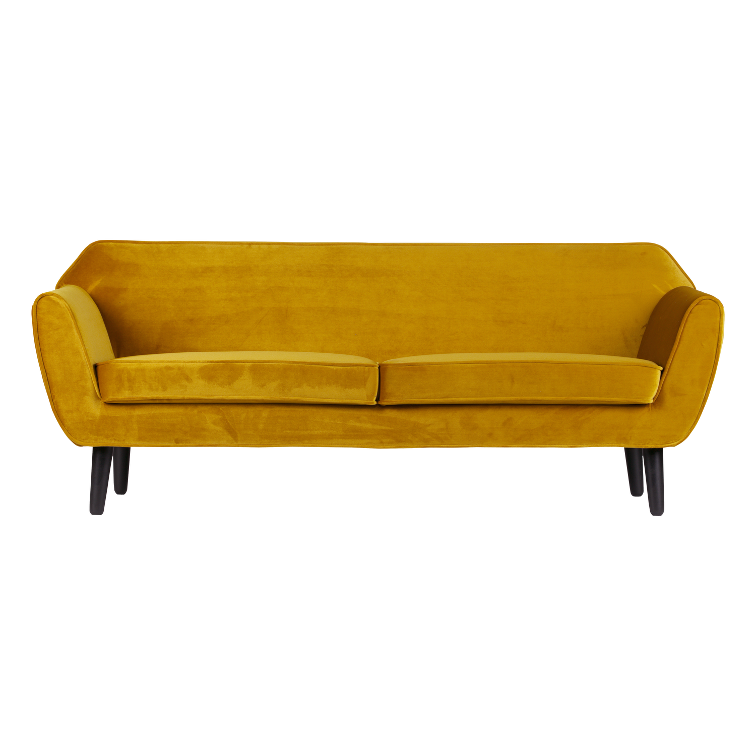 ROCCO SOFA 187 CM VELVET OCHRE YELLOW