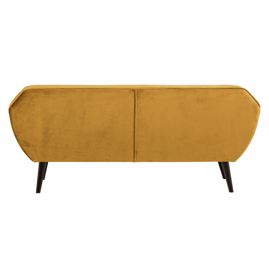 ROCCO SOFA 187 CM VELVET OCHRE YELLOW