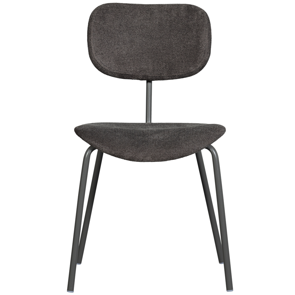 LINK DINING CHAIR BROWN/GREY