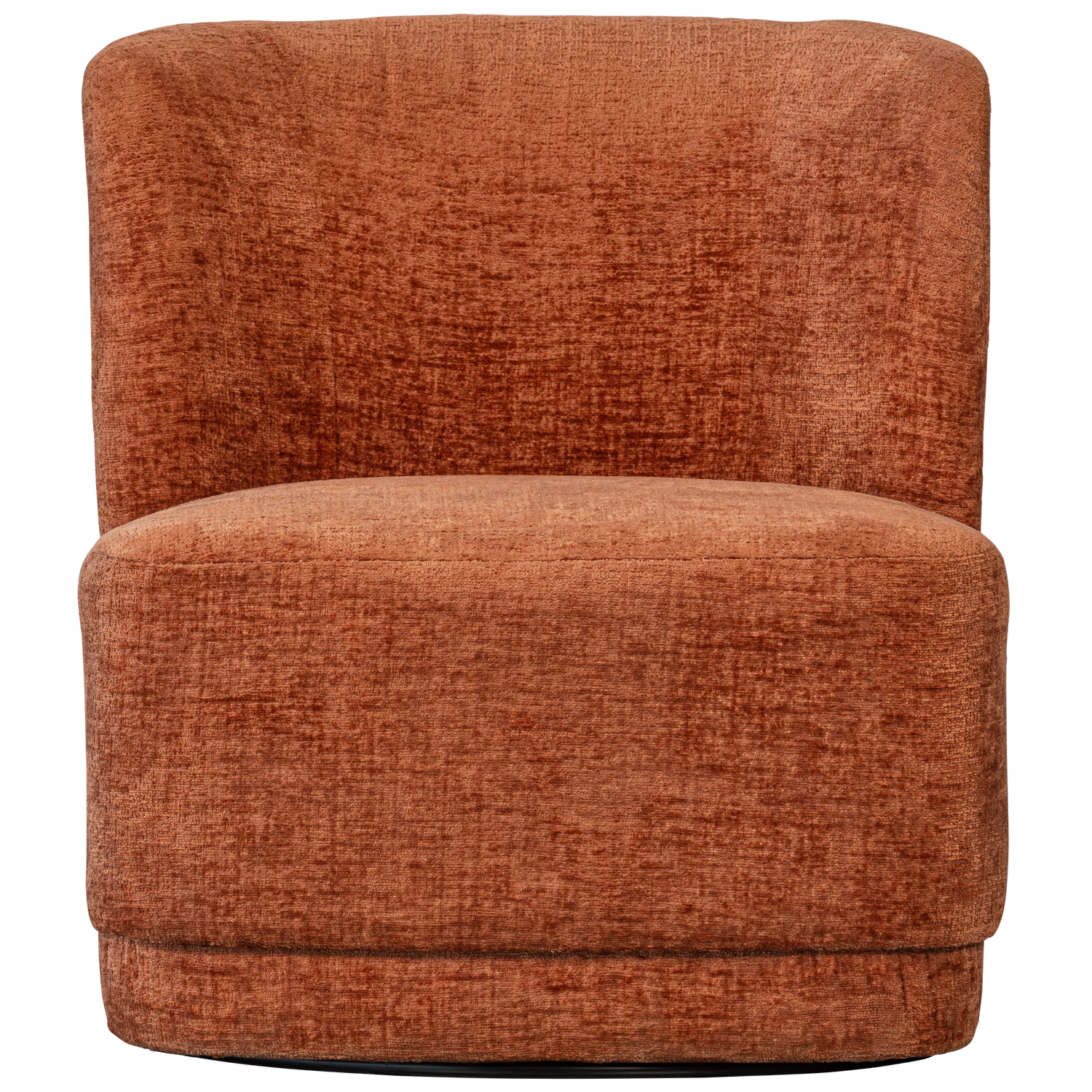ATTY SWIVEL ARMCHAIR VELVET ORANGE