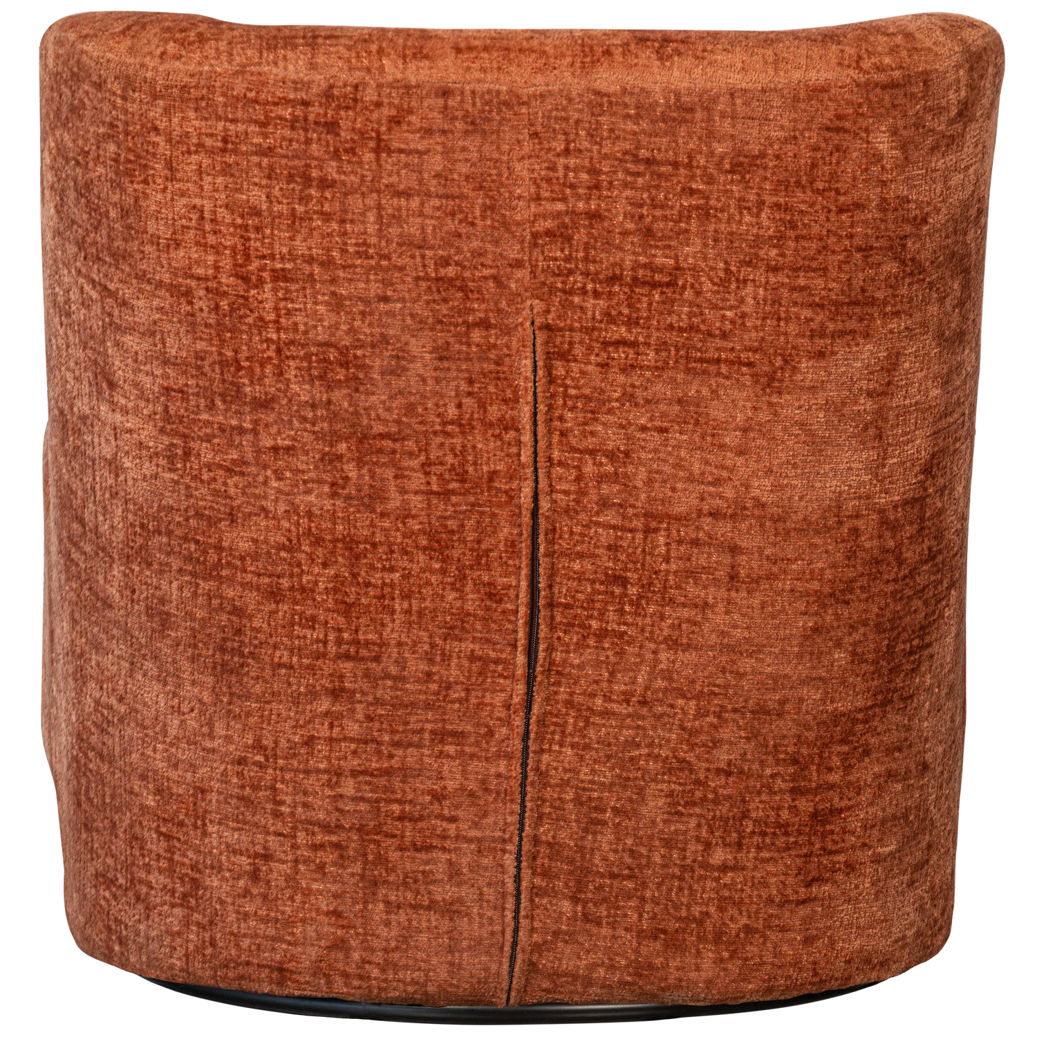 ATTY SWIVEL ARMCHAIR VELVET ORANGE