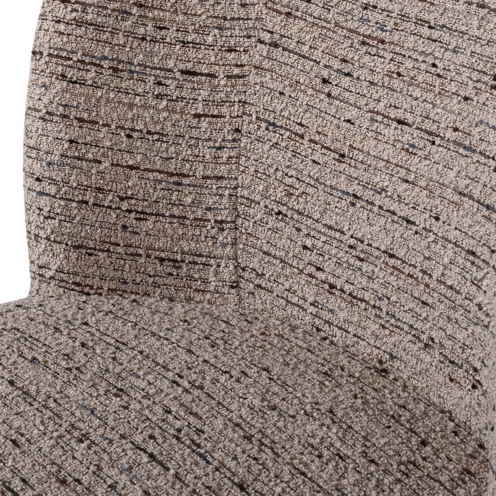 ATTY SWIVEL ARMCHAIR CHUNKY MELANGE BEIGE [fsc]