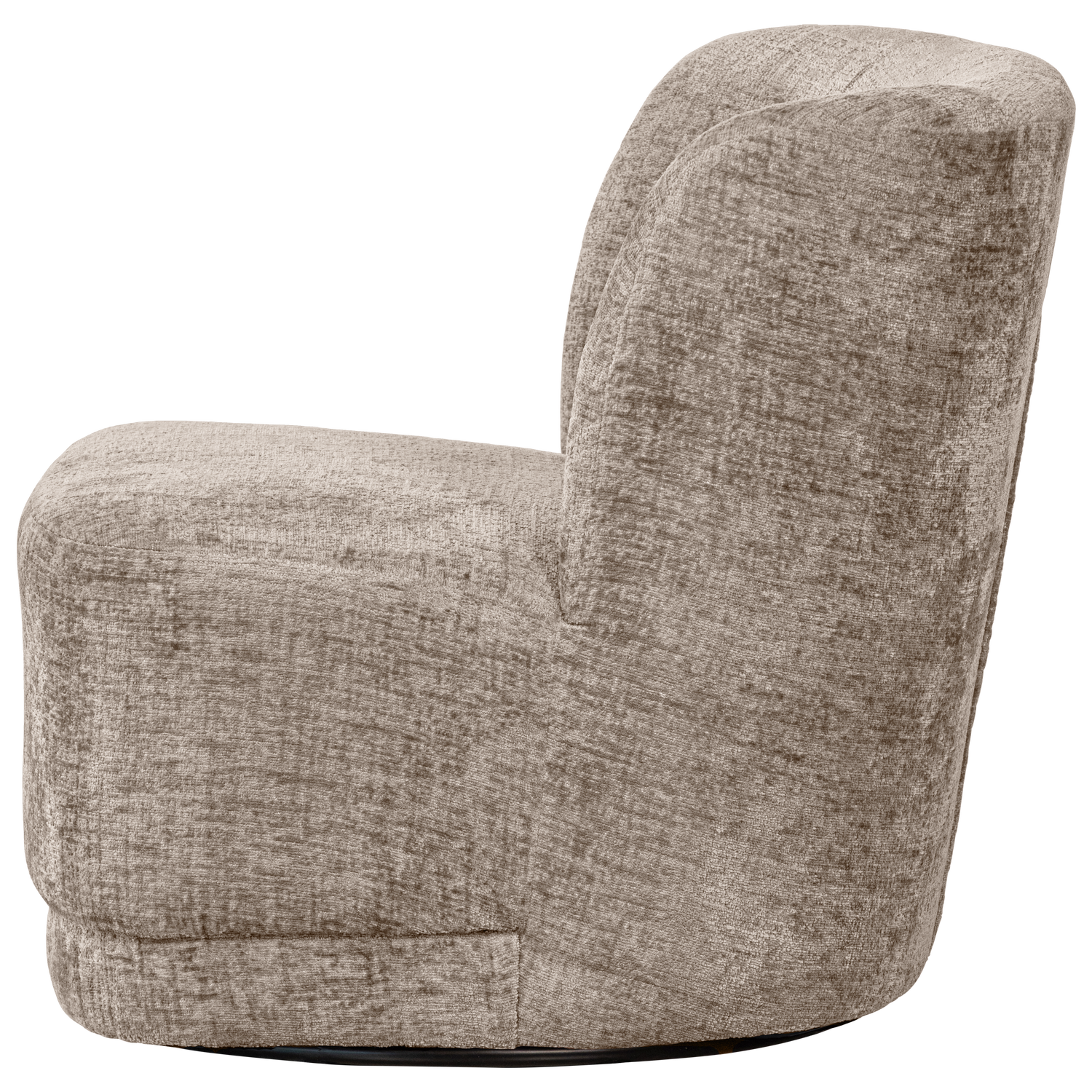 ATTY SWIVEL ARMCHAIR VELVET SAND