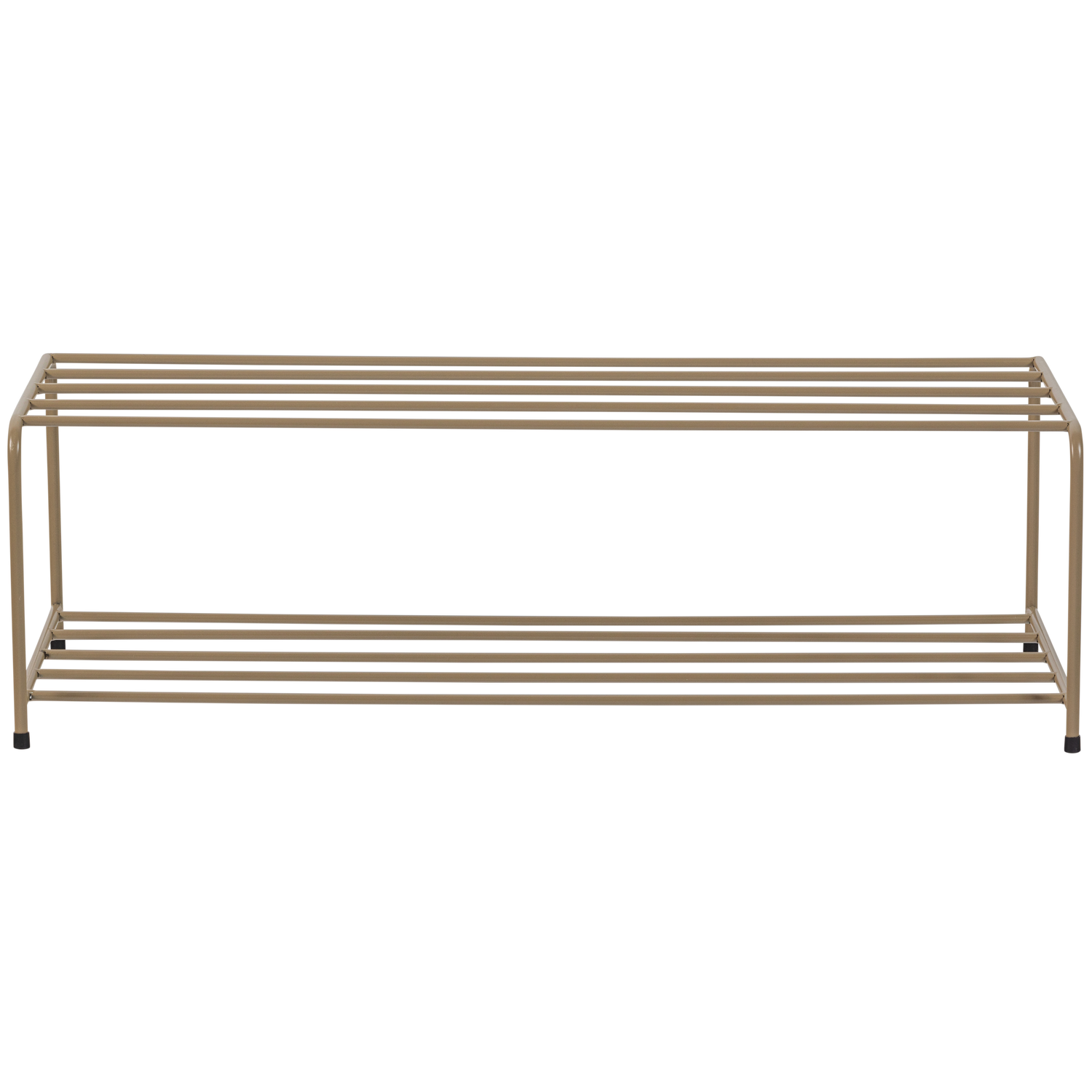 JOSSE SHOE RACK METAL MILITARY BROWN