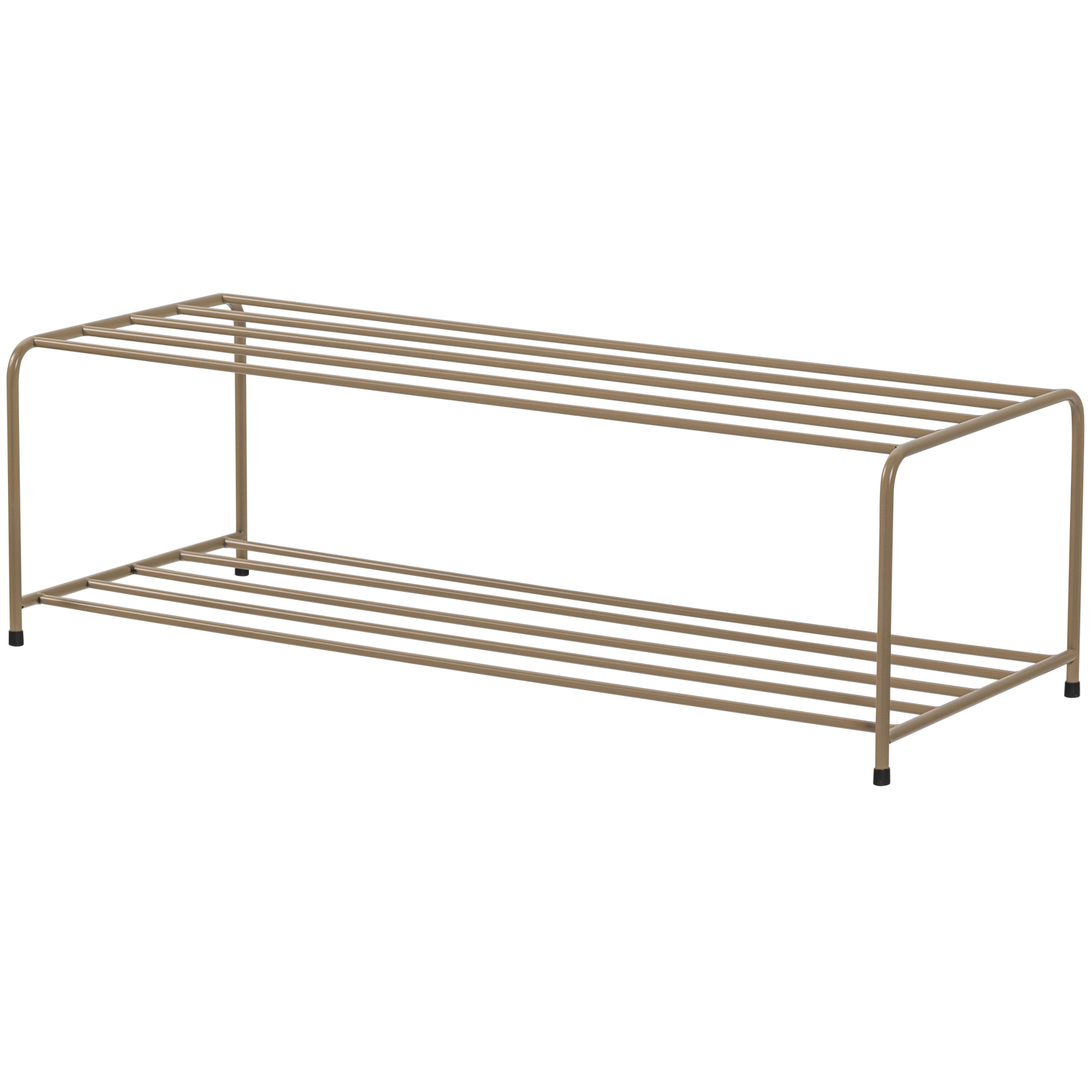 JOSSE SHOE RACK METAL MILITARY BROWN