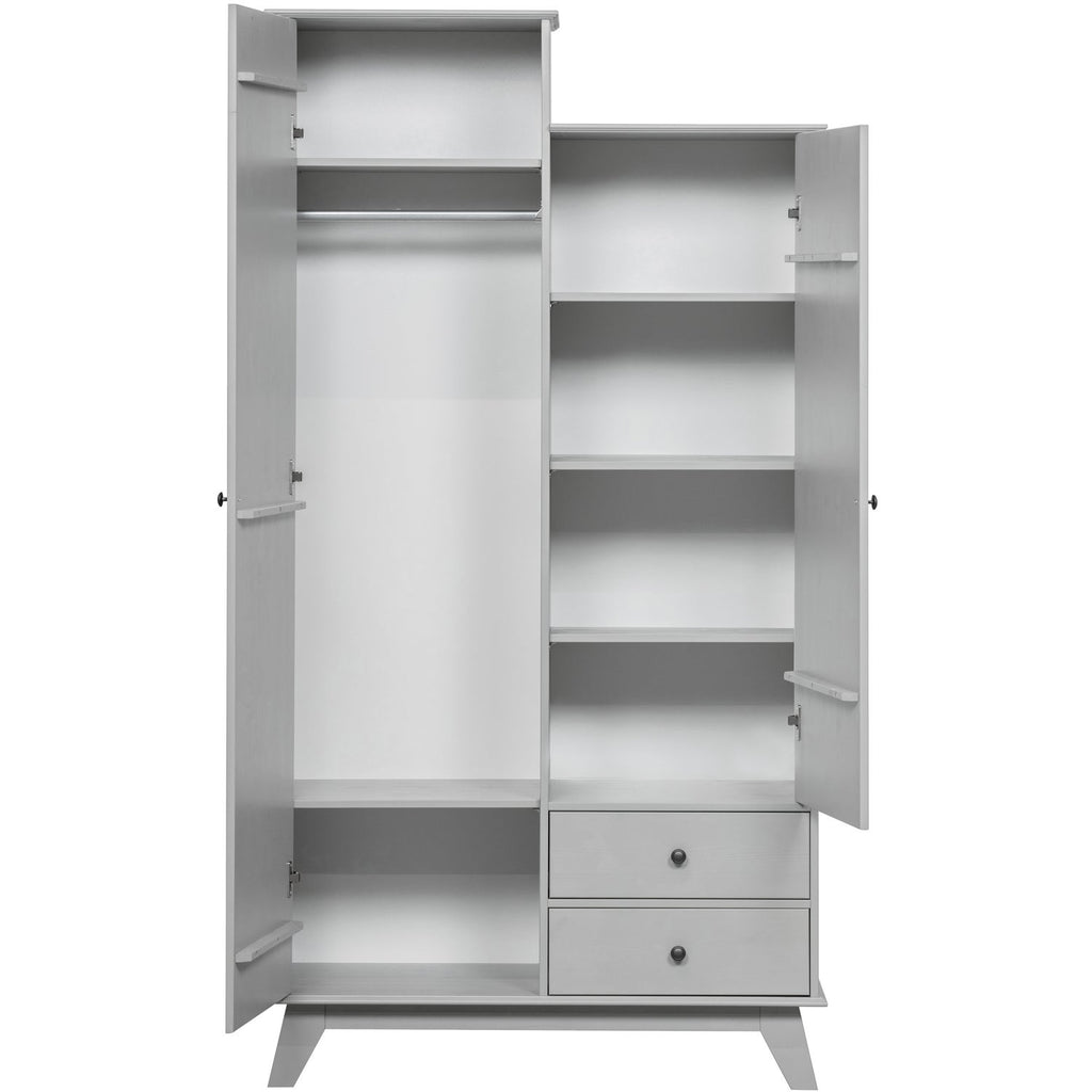 LILY WARDROBE CABINET PINE CLAY [fsc]