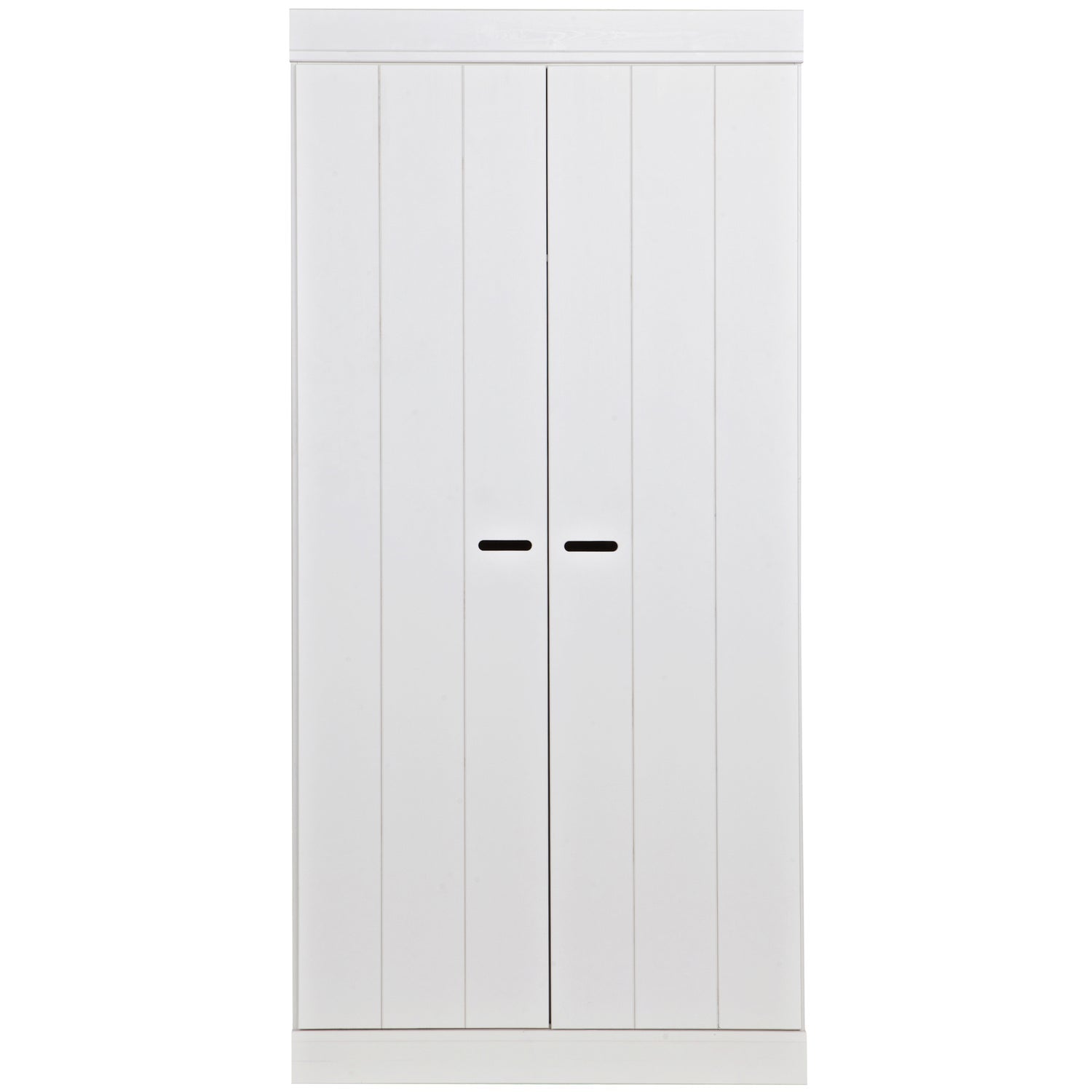 CONNECT 2-DOORS BASIC -STRIP DOORS CABINET WHITE [fsc]