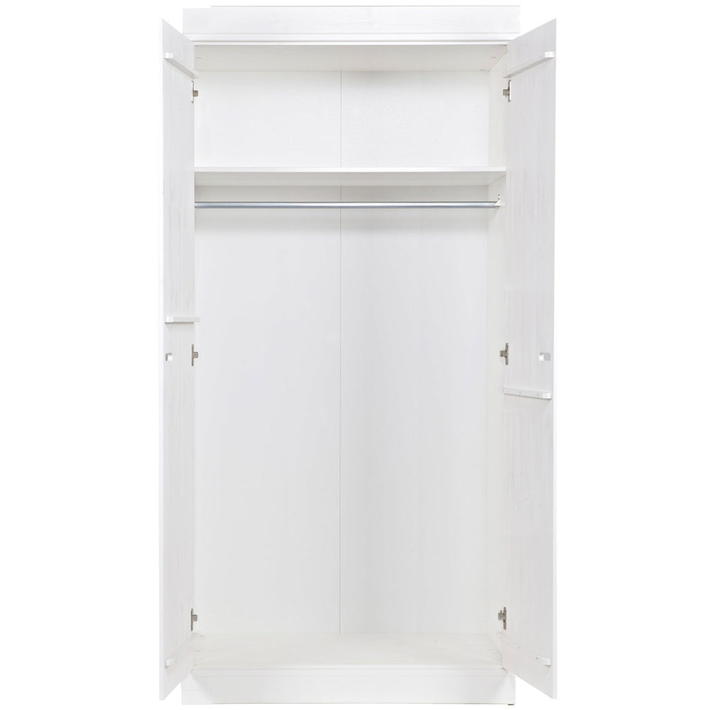 CONNECT 2-DOORS BASIC -STRIP DOORS CABINET WHITE [fsc]