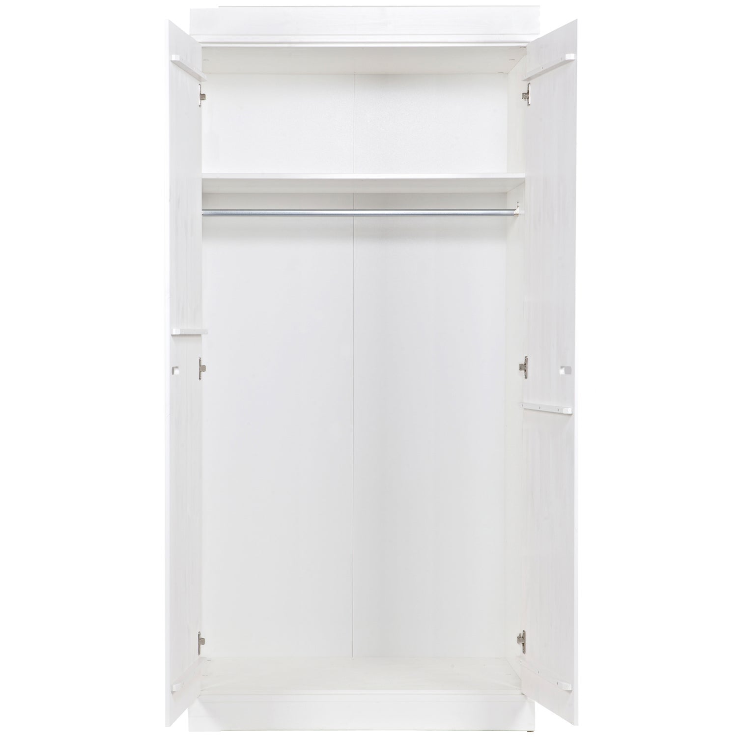CONNECT 2-DOORS BASIC -STRIP DOORS CABINET WHITE [fsc]