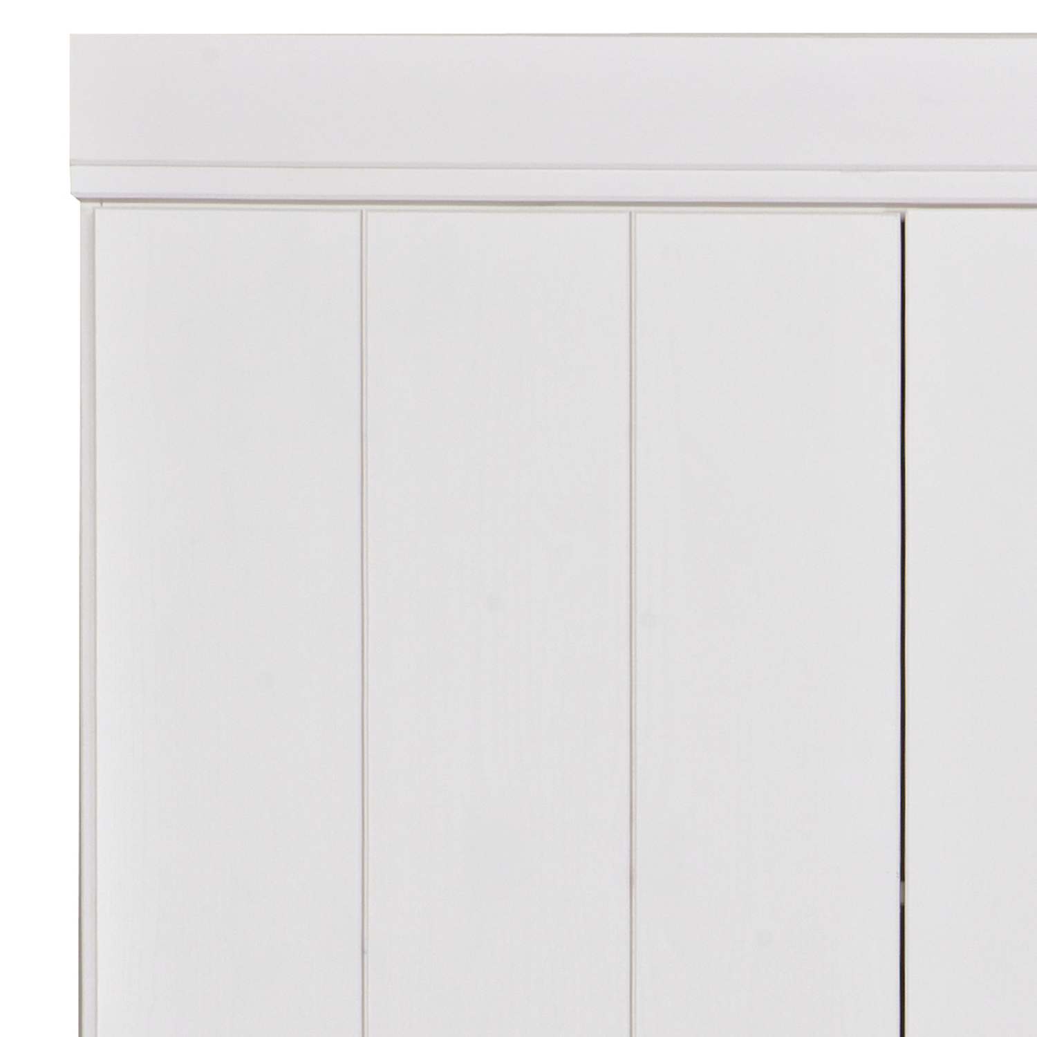 CONNECT 3-DOORS BASIC DRAWER - STRIP DOORS CAB WHITE [fsc]