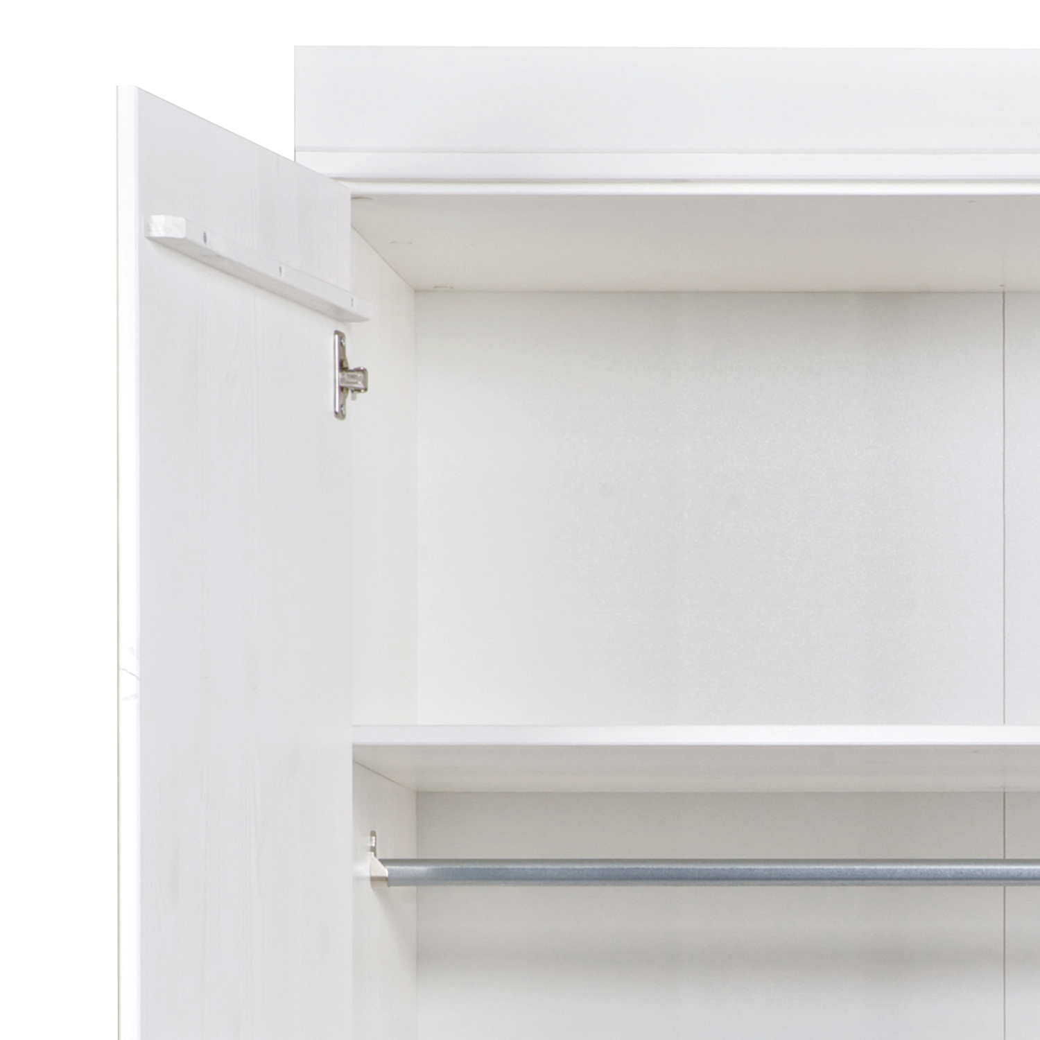 CONNECT 3-DOORS BASIC DRAWER - STRIP DOORS CAB WHITE [fsc]