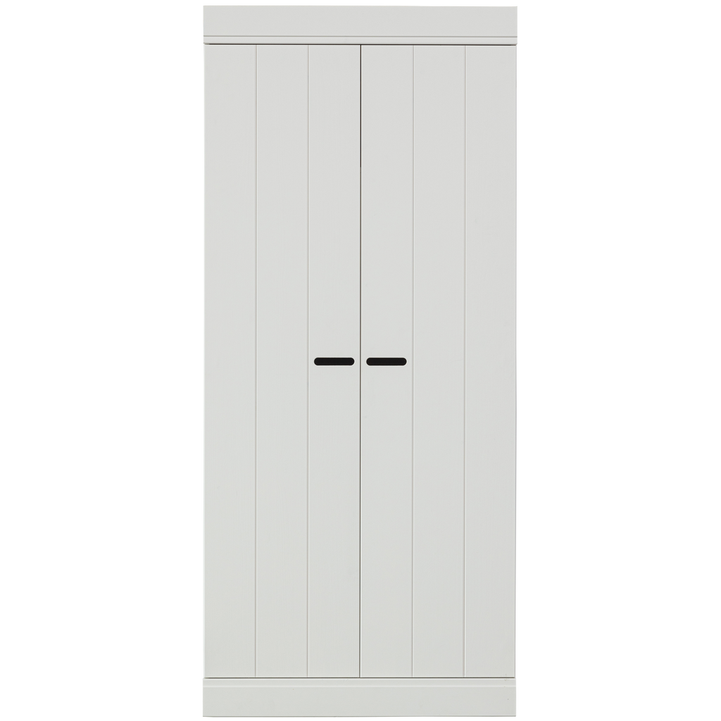 CONNECT LOW CABINET 2-DOORS PINE WHITE [fsc]