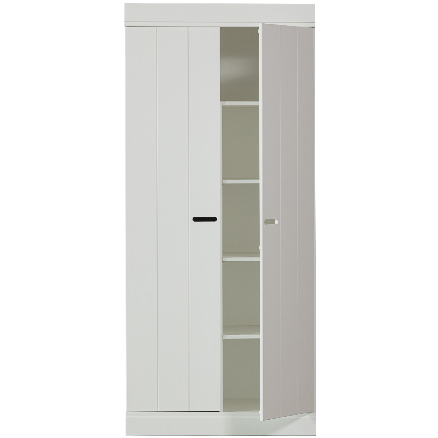 CONNECT LOW CABINET 2-DOORS PINE WHITE [fsc]