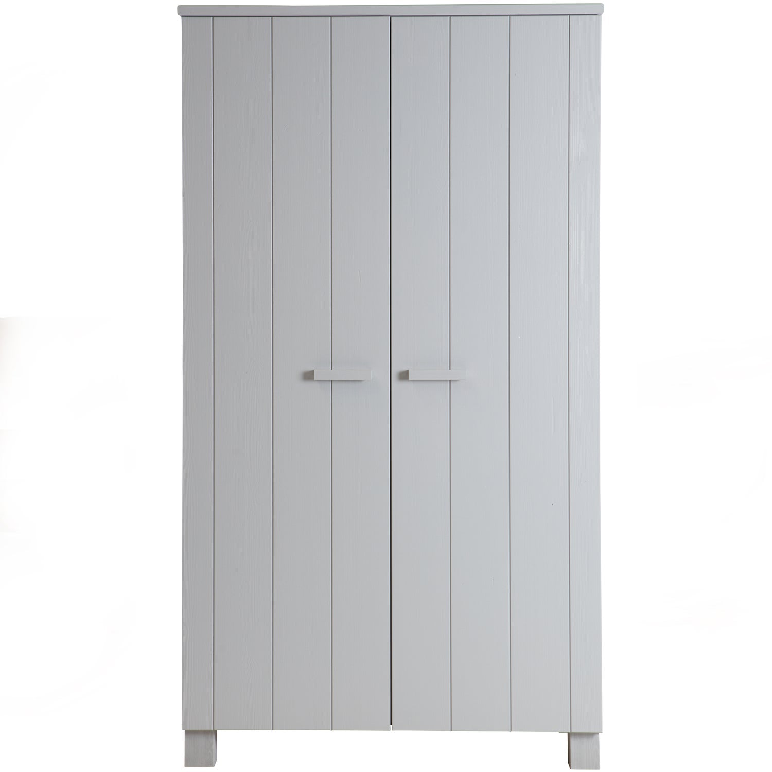 DENNIS WARDROBE PINE CONCRETE GREY [fsc]
