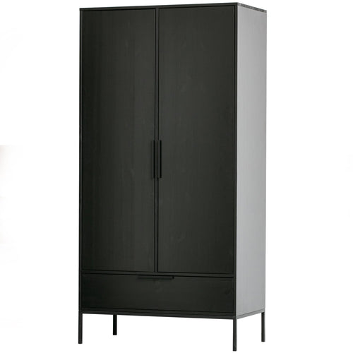 ADAM CABINET PINE BLACK [fsc]