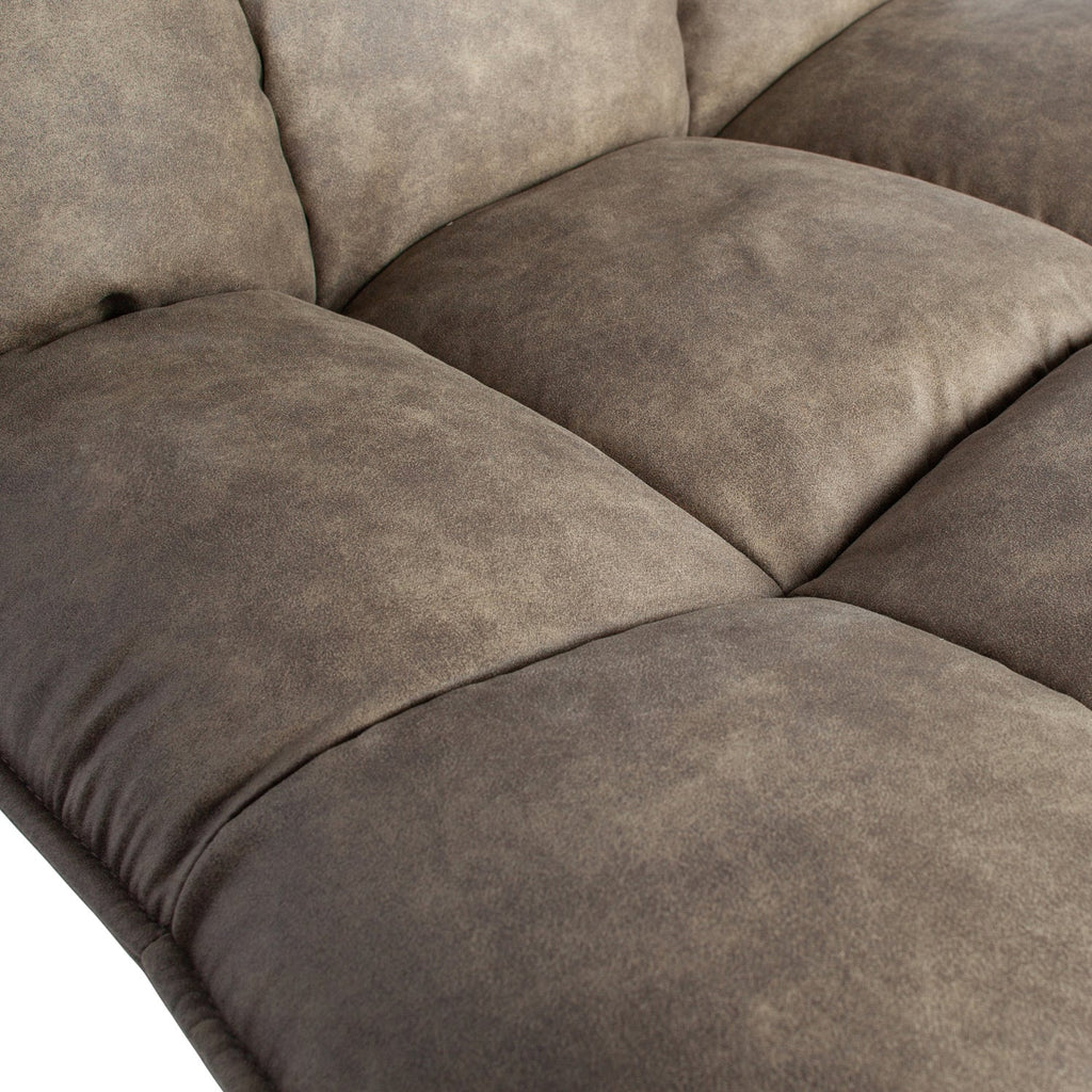 JOUKE SWIVEL ARMCHAIR IMITATION LEATHER GREEN