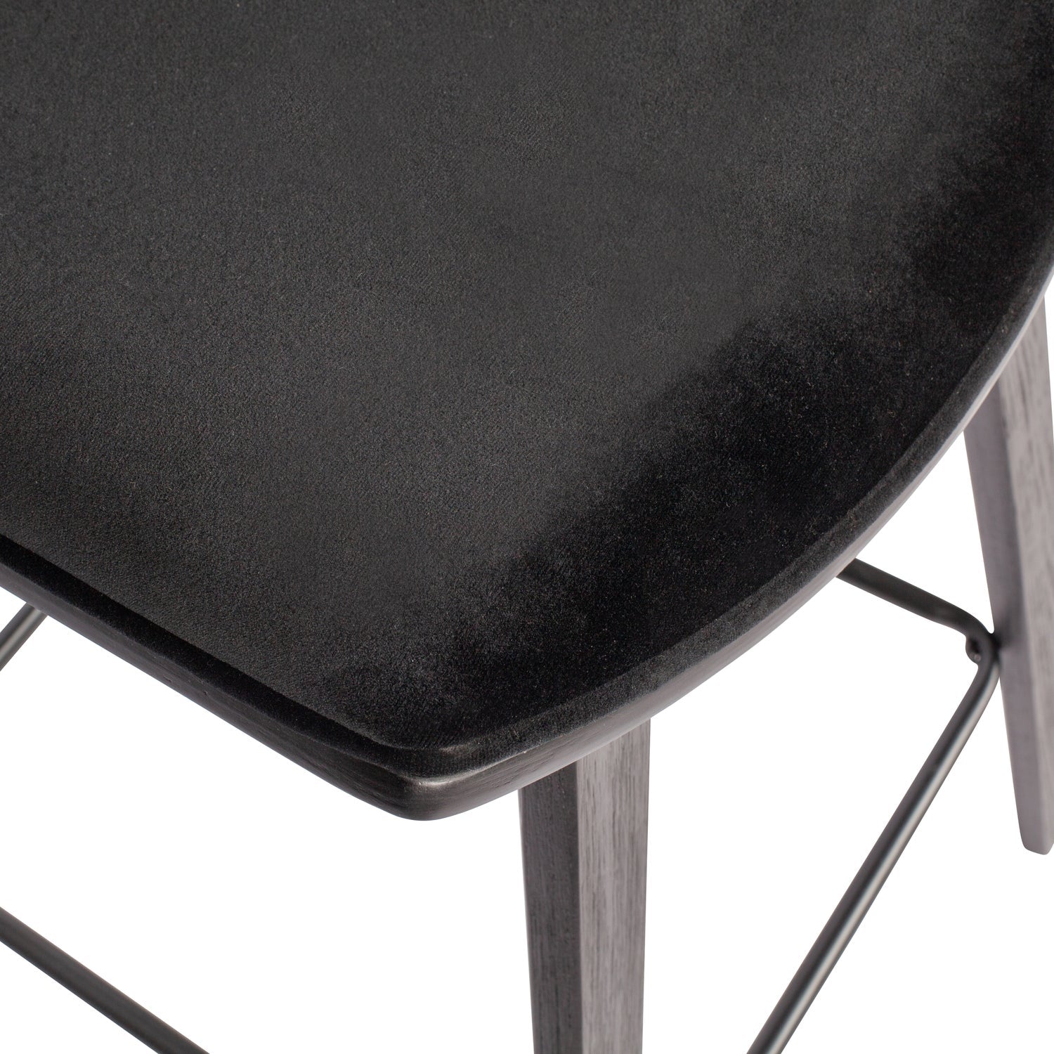 SENN BARSTOOL VELVET BLACK