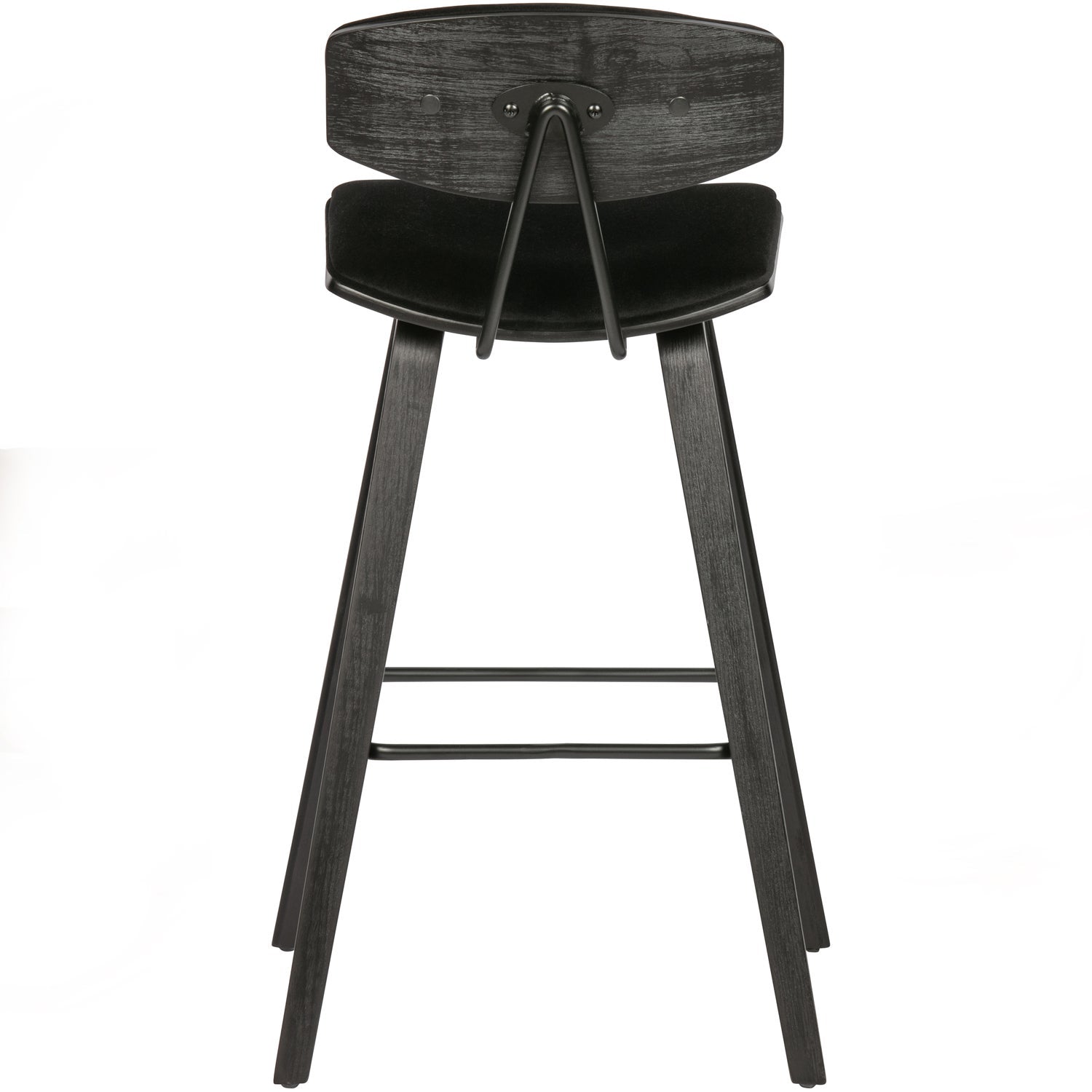SENN BARSTOOL VELVET BLACK
