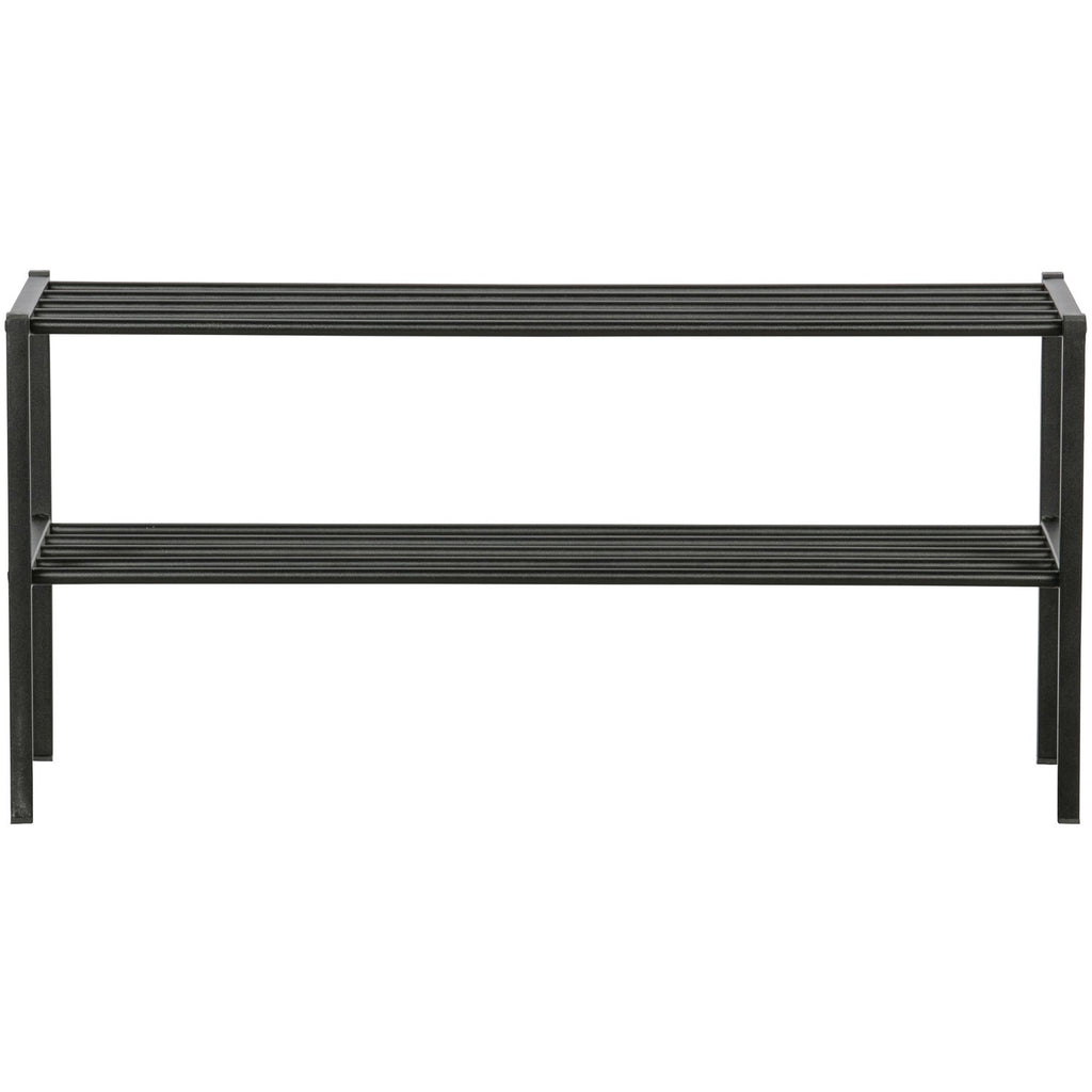 FERRO SHOE RACK METAL BLACK