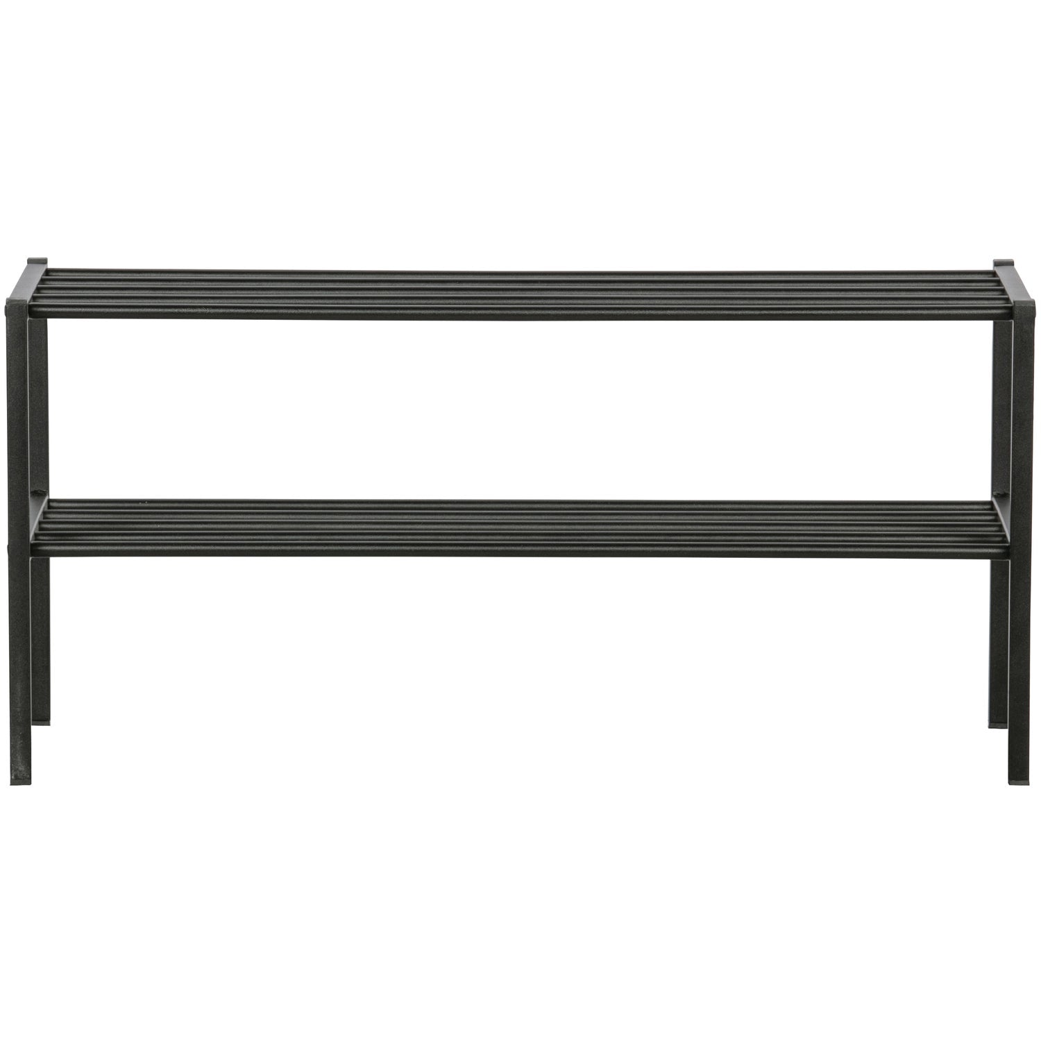 FERRO SHOE RACK METAL BLACK