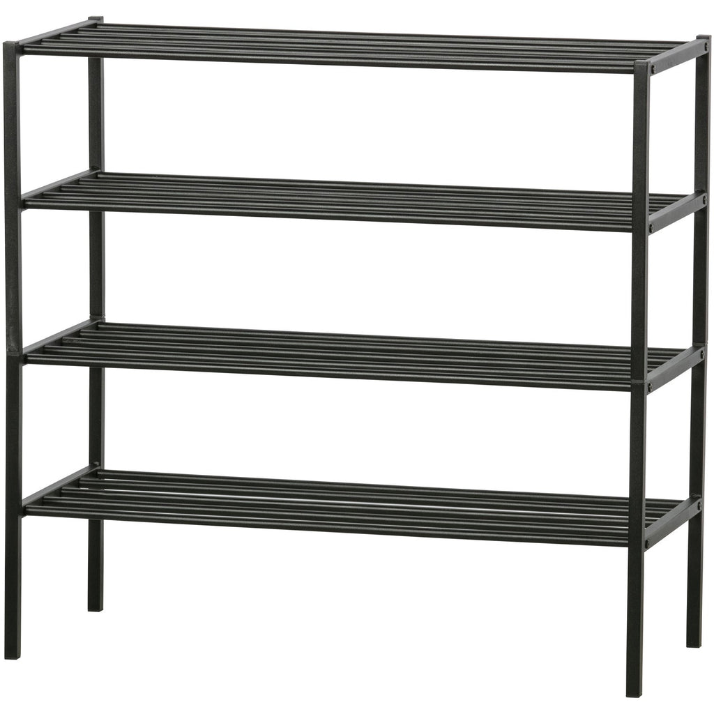 FERRO SHOE RACK METAL BLACK