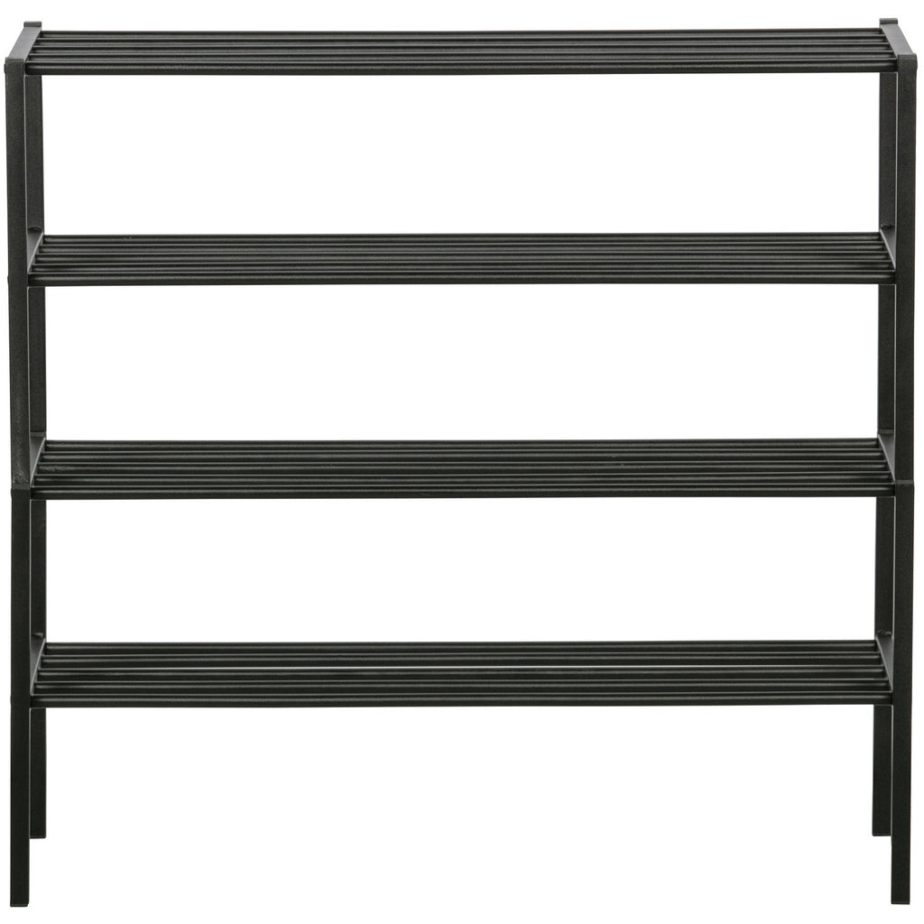 FERRO SHOE RACK METAL BLACK