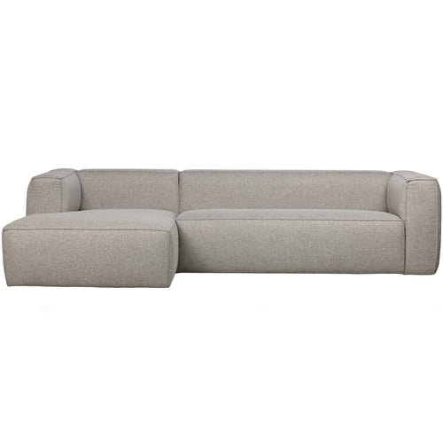 BEAN CORNER SOFA INCL. CUSHIONS LIGHT GREY MELANGE
