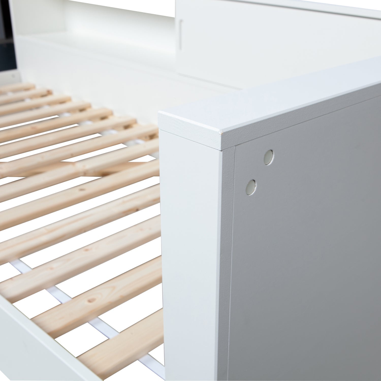 CONNECT CORNER BED WHITE [fsc]