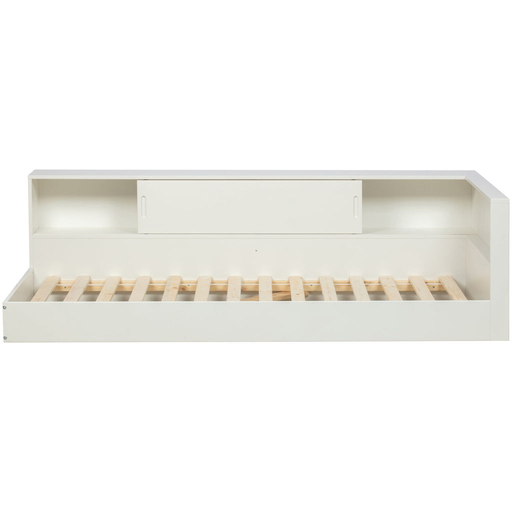 CONNECT CORNER BED WHITE [fsc]