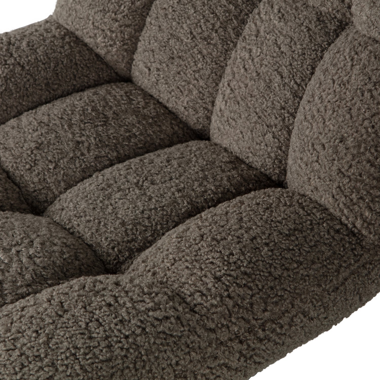 JOB SWIVEL ARMCHAIR TEDDY GREEN