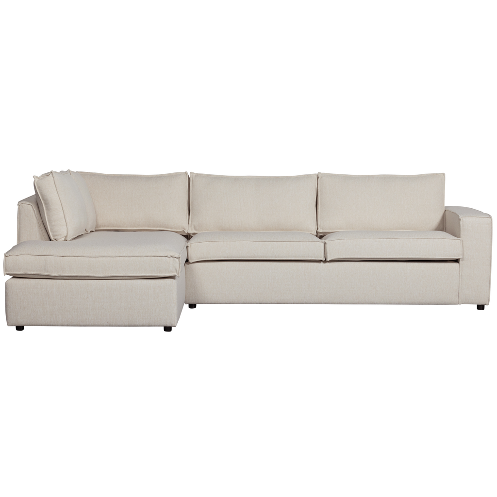 THOMAS CORNER SOFA LEFT WOVEN FABRIC NATUREL