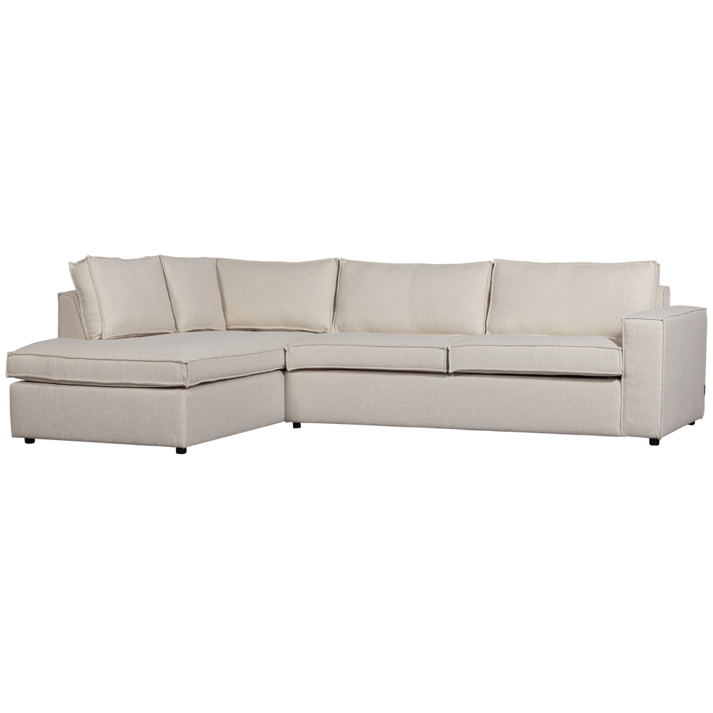THOMAS CORNER SOFA LEFT WOVEN FABRIC NATUREL