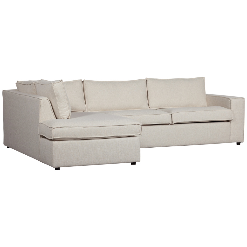 THOMAS CORNER SOFA LEFT WOVEN FABRIC NATUREL