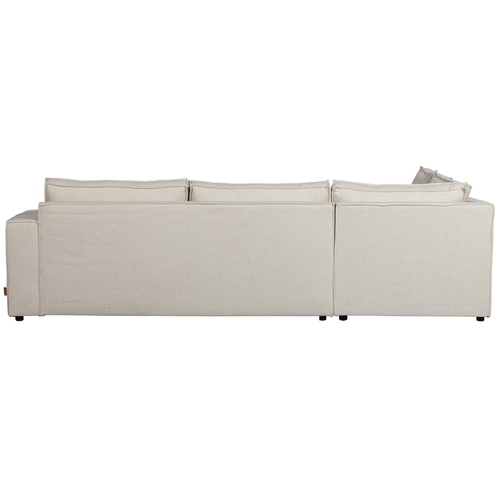 THOMAS CORNER SOFA LEFT WOVEN FABRIC NATUREL