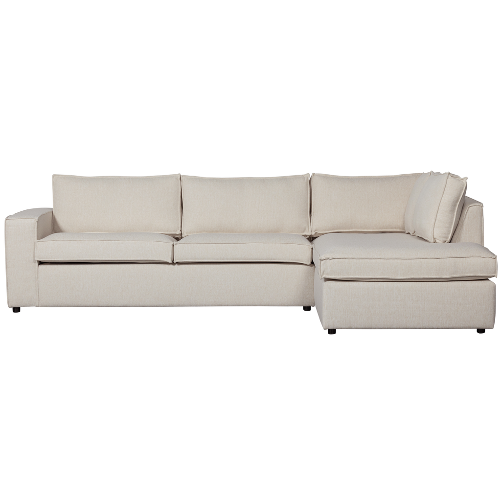 THOMAS CORNER SOFA RIGHT WOVEN FABRIC NATUREL