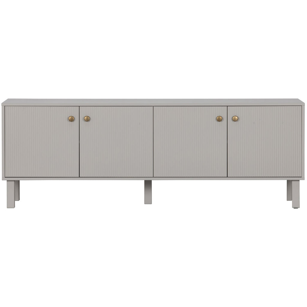 MADU TV UNIT PINE DEEP CLOUD GREY [fsc]