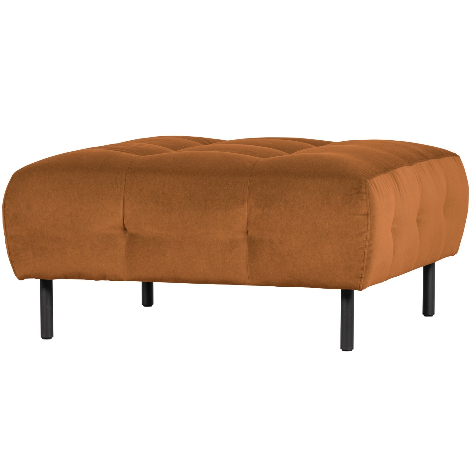 LLOYD POUF VELVET CINNAMON