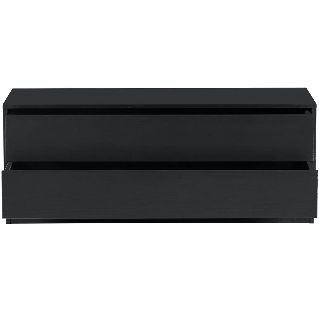FINCA TV UNIT 100CM PINE DEEP BLACK [fsc]