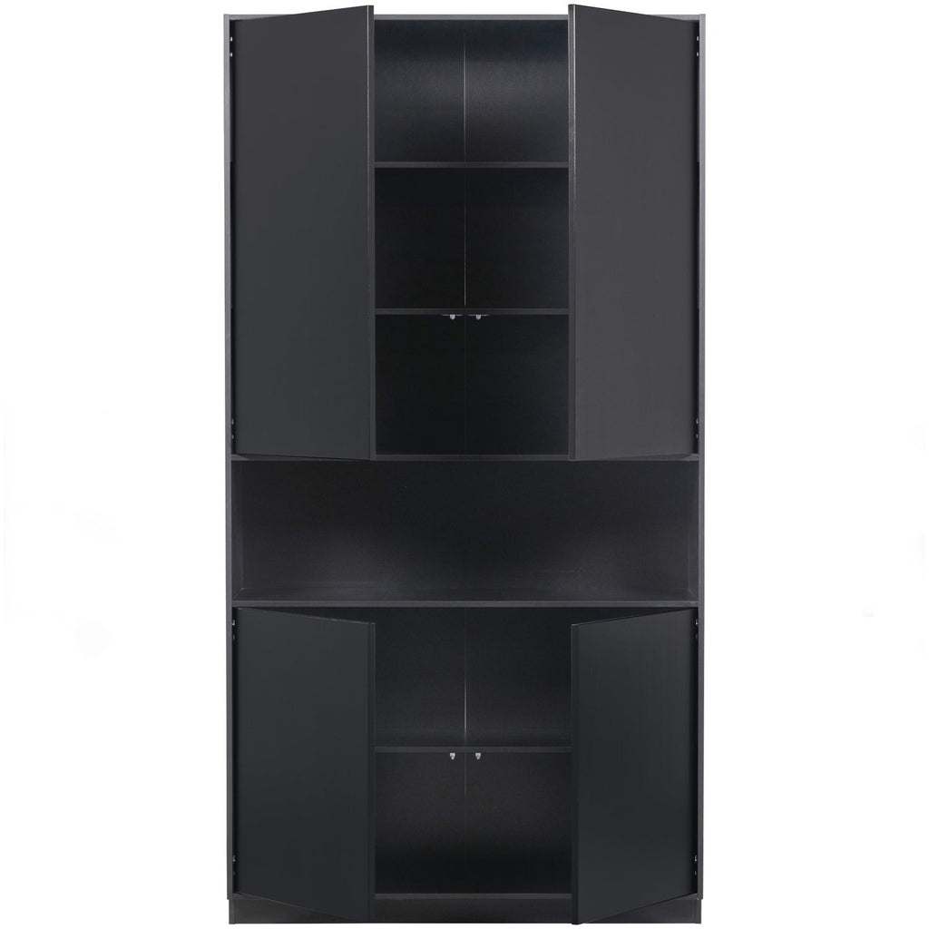 FINCA STORAGE CABINET 110 CM PINE DEEP BLACK [fsc]
