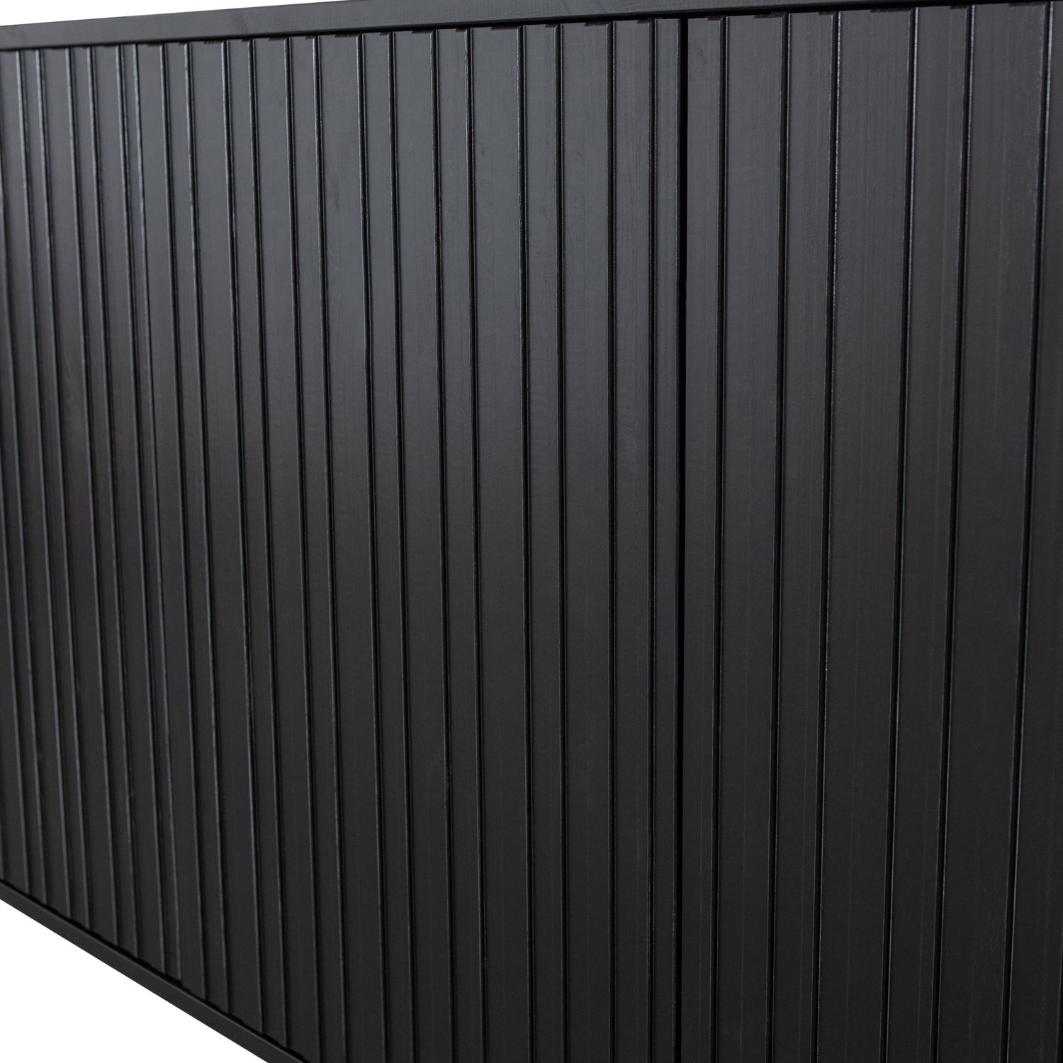 NEW GRAVURE SIDEBOARD 200 CM PINE BLACK [fsc]
