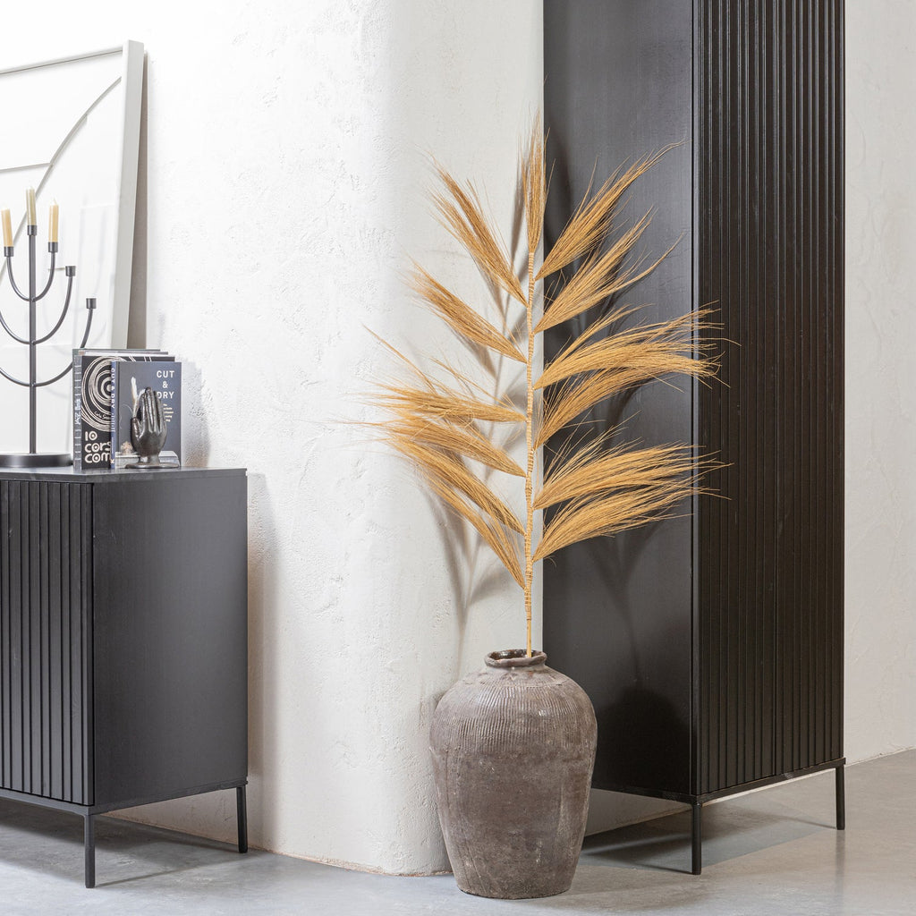 NEW GRAVURE SIDEBOARD 200 CM PINE BLACK [fsc]