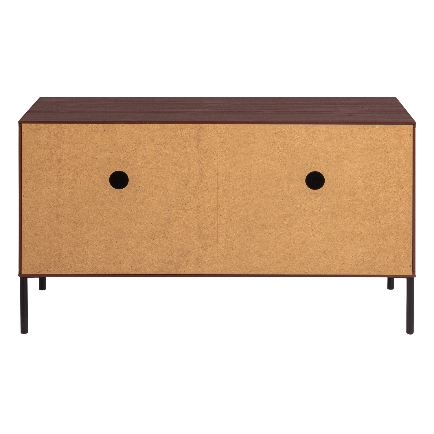 NEW GRAVURE TV UNIT 100 CM PINE BURGUNDY RED [fsc]
