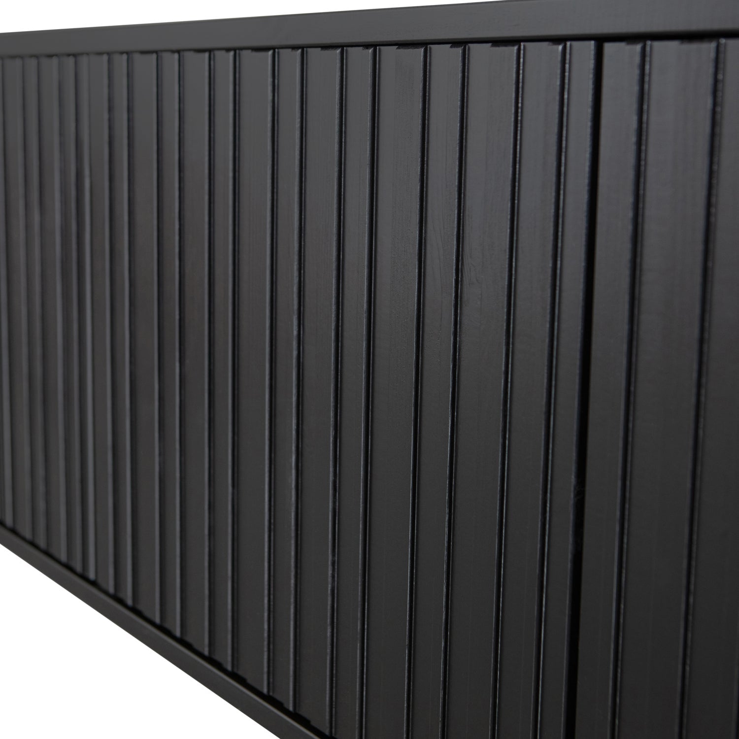 NEW GRAVURE TV UNIT 100 CM PINE BLACK [fsc]